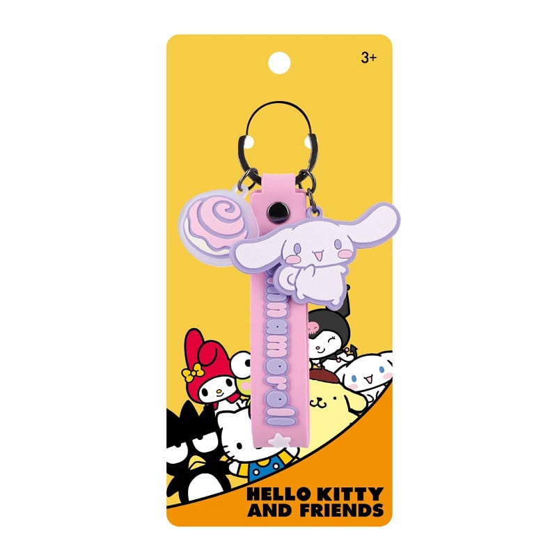 STITCH & HELLO KITTY - Display of 24 Keychains 14cm