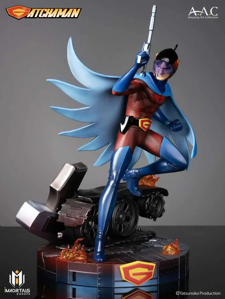 GATCHMAN JOE THE CONDOR RESIN STATUE