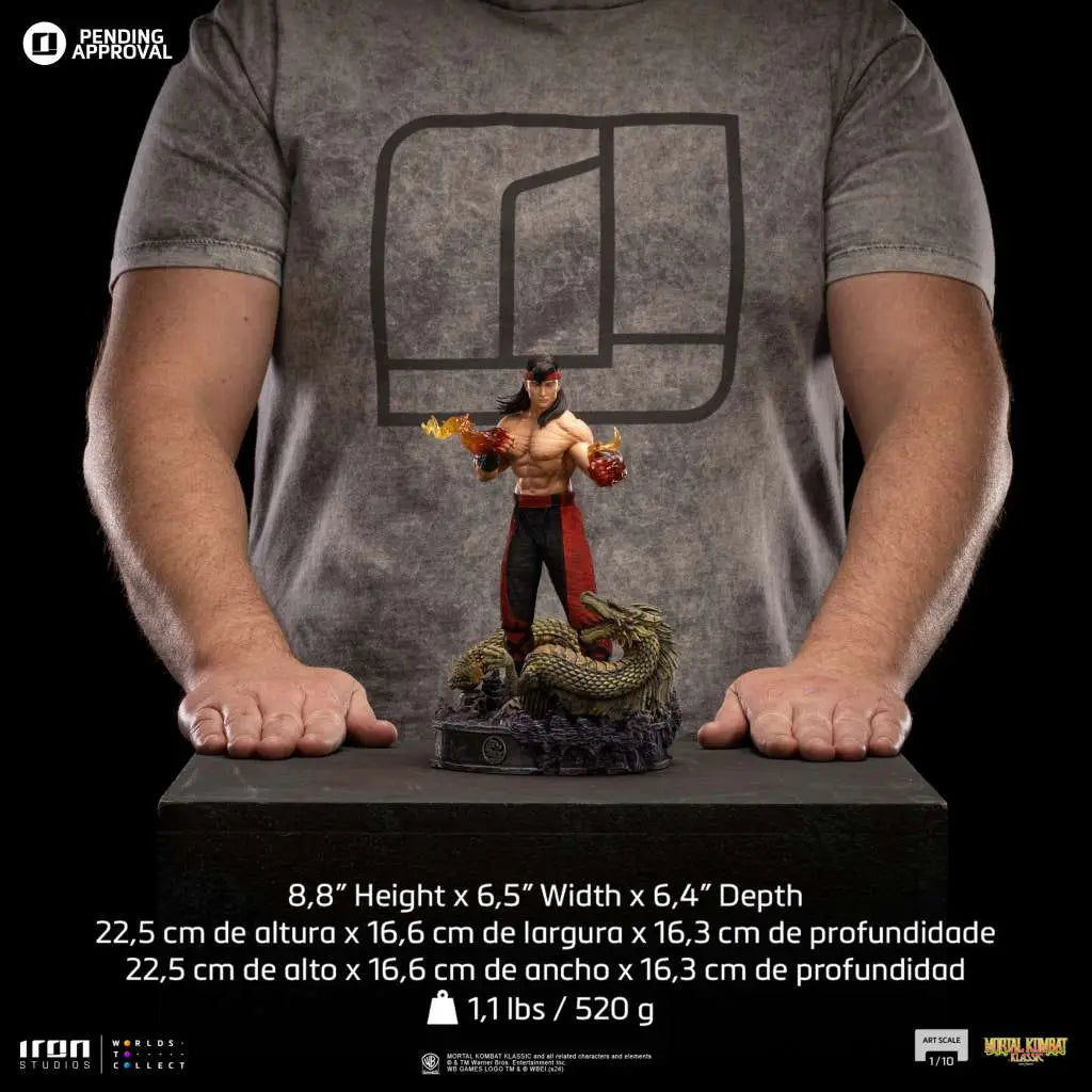 MORTAL KOMBAT LIU KANG 1/10 STATUE