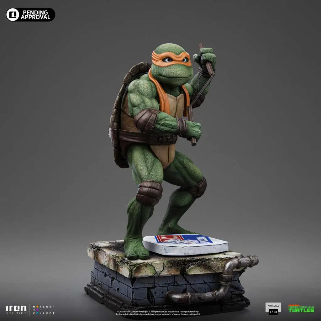 TMNT MOVIE MICHELANGELO 1/10 STATUE