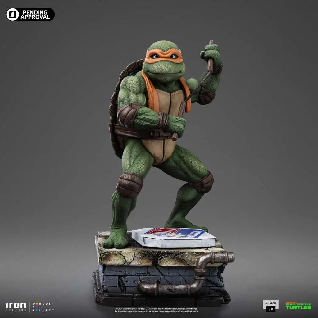 TMNT MOVIE MICHELANGELO 1/10 STATUE
