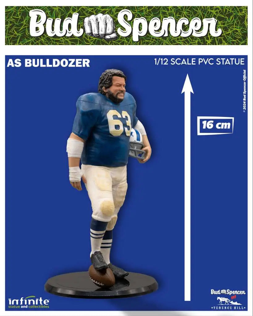 BUD SPENCER AS BULLDOZER 1/12 PVC STATUE