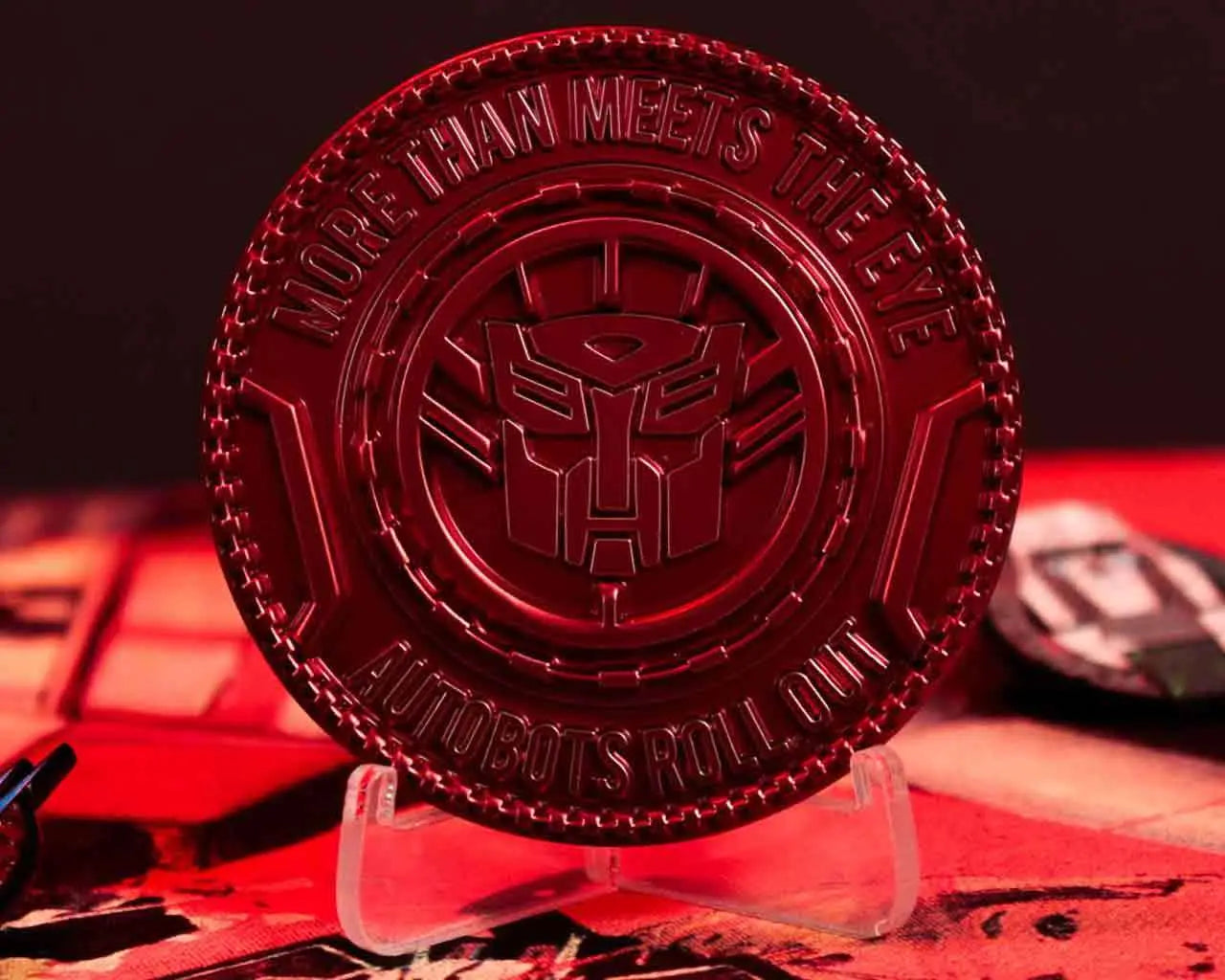 TRANSFORMERS - 40TH ANNIVERSARY - AUTOBOT MEDALLION
