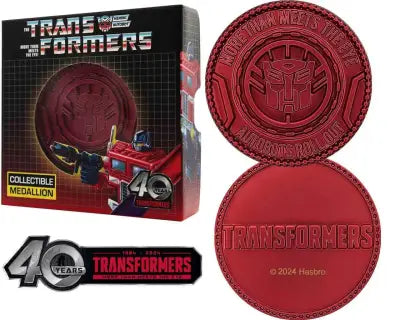 TRANSFORMERS - 40TH ANNIVERSARY - AUTOBOT MEDALLION