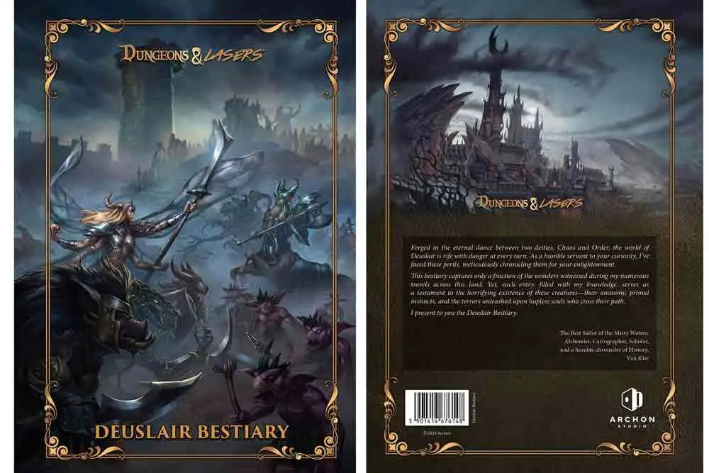 THE WORLD OF DEUSLAIR: BESTIARY BOOK