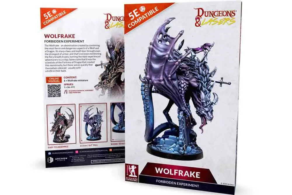DUNGEONS & LASERS - DEUSLAIR - WOLFRAKE