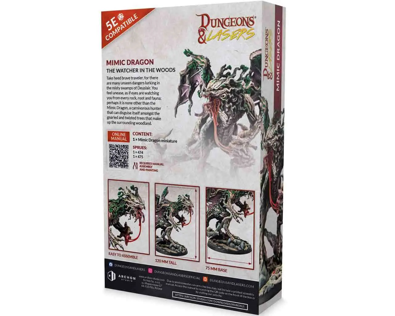 DUNGEONS & LASERS - MIMIC DRAGON