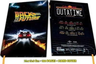BACK TO THE FUTURE DELOREAN A5 NOTEBOOK