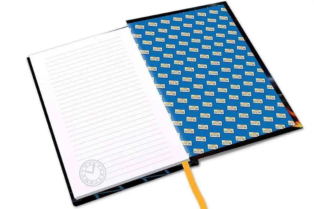 BACK TO THE FUTURE DELOREAN A5 NOTEBOOK