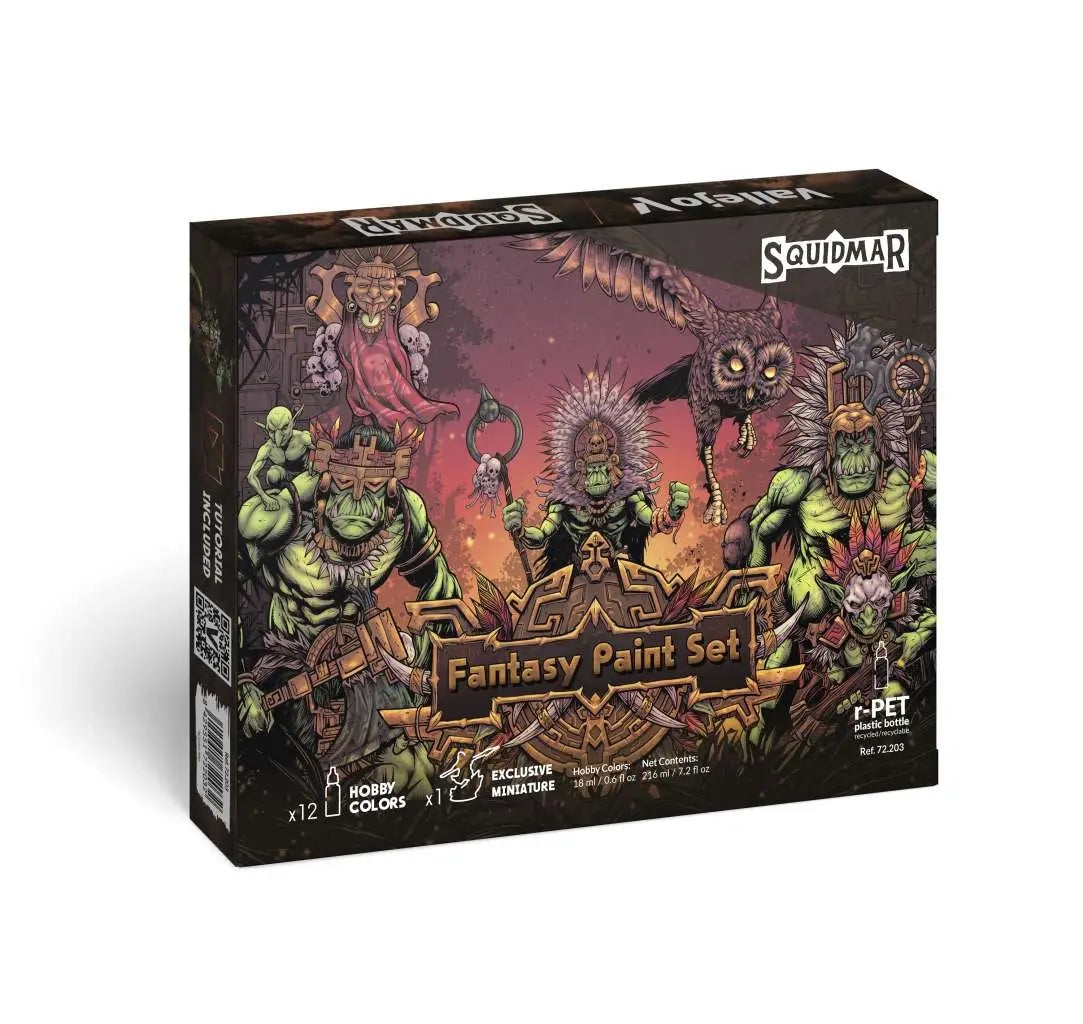 FANTASY PAINT SET BY SQUIDMAR MINIATURES