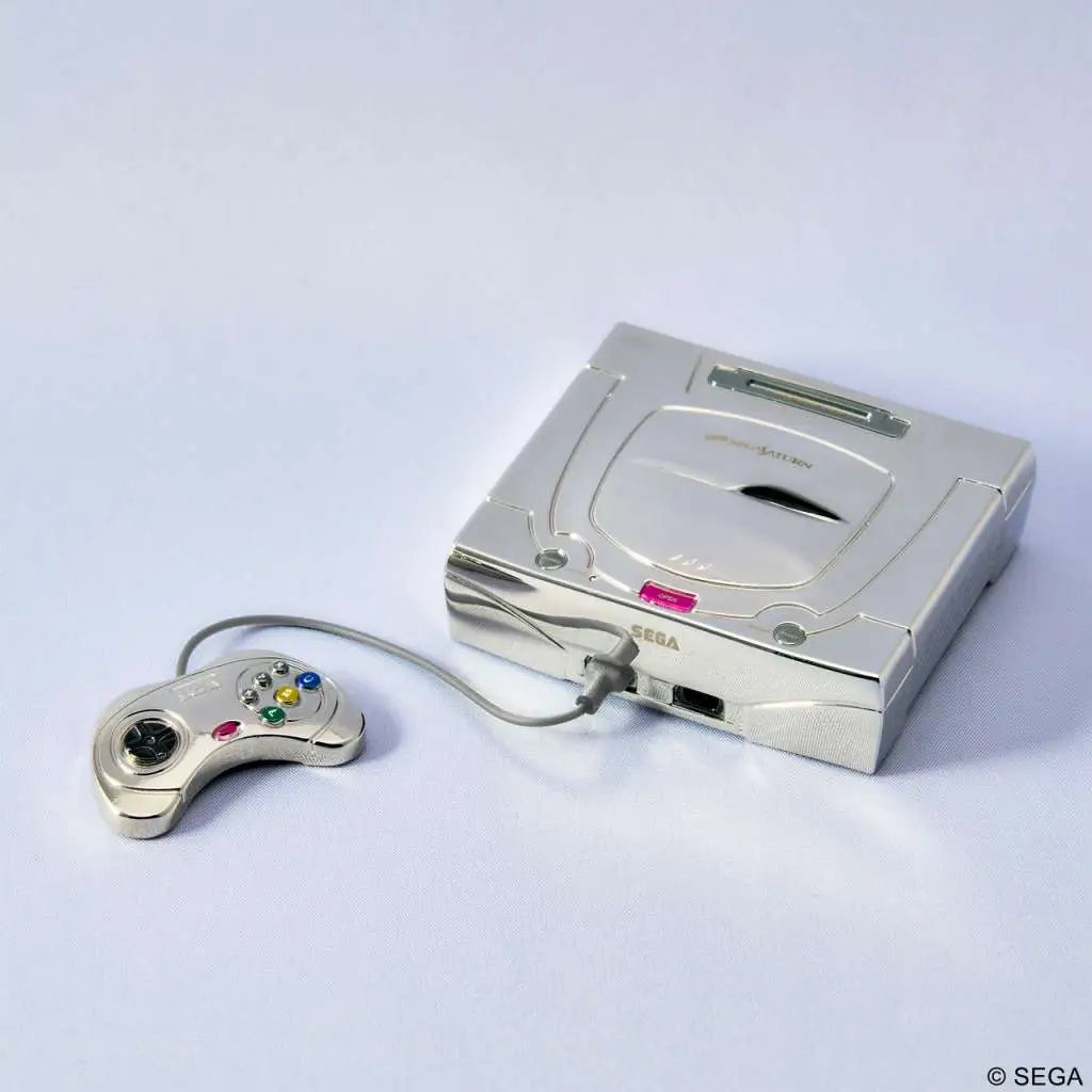 SEGA HARDWARE SEGA SATURN WHITE BRING ARTS GALLERY REPLICA