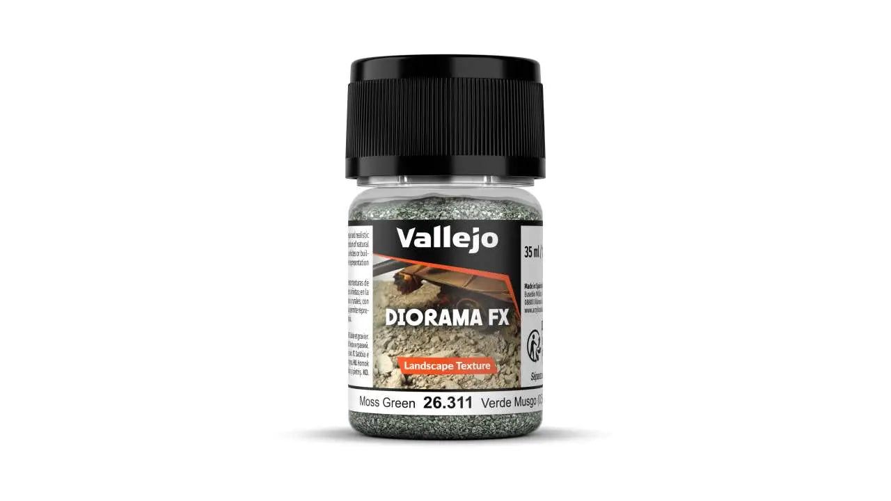 DIORAMA FX 26311 LANDSCAPE TEXTURES MOSS GREEN 0,5/2MM