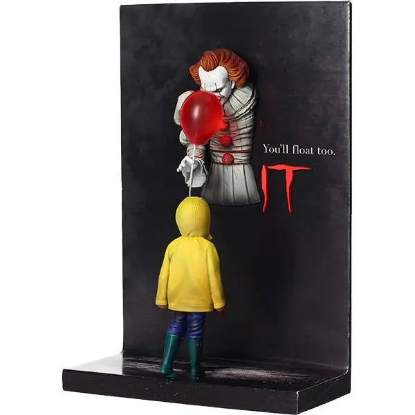 IT PENNYWISE & GEORGIE (2017) 3D POSTER FIGURE