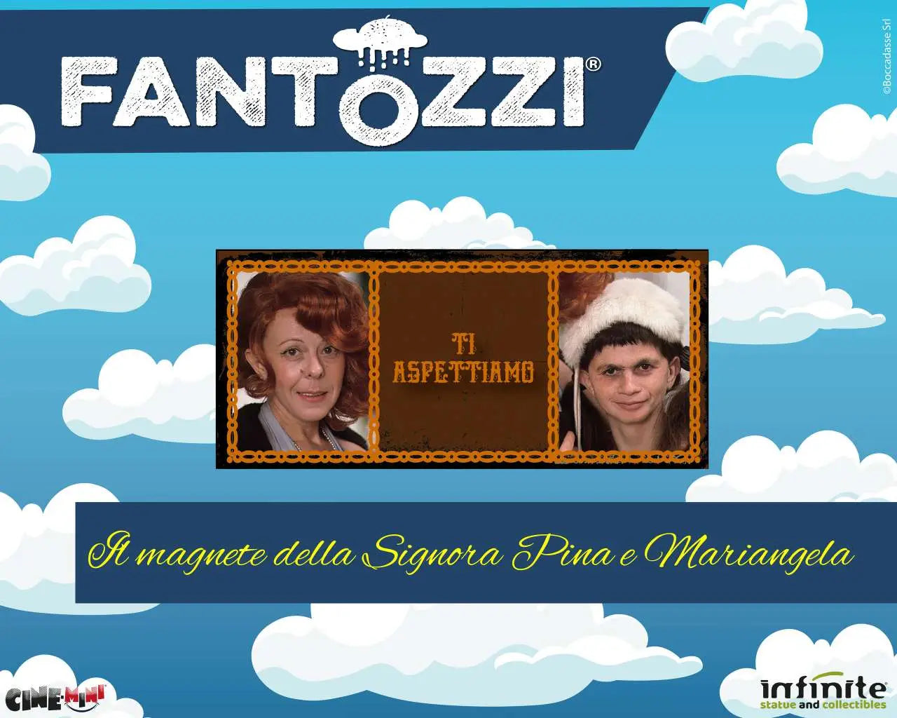 FANTOZZI TI ASPETTIAMO MAGNETE