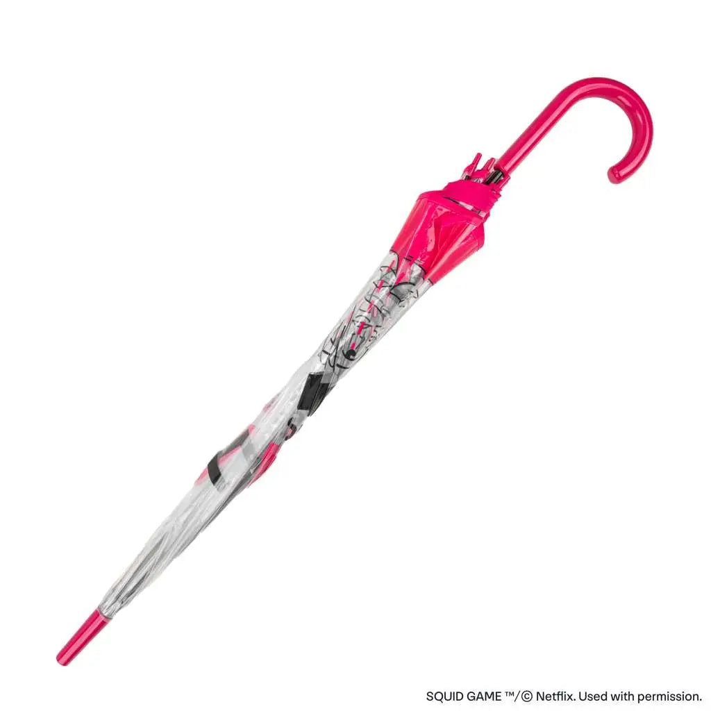 SQUID GAME STOP RUN TRANSPARENT UMBRELLA