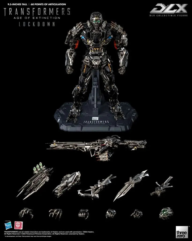 TRANSFORMERS AGE OF EXTINCTION DLX LOCKDOWN AF