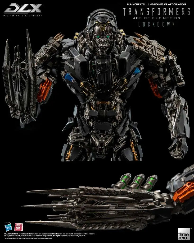 TRANSFORMERS AGE OF EXTINCTION DLX LOCKDOWN AF