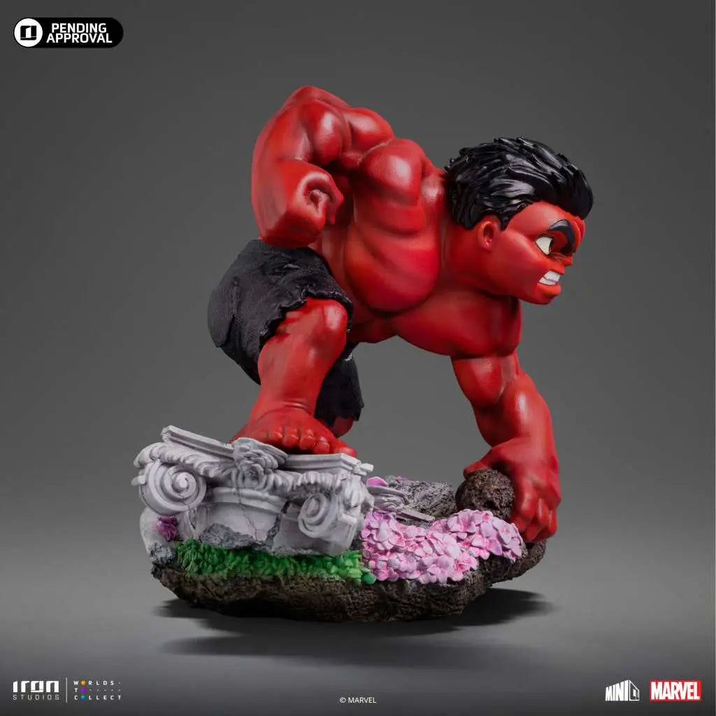CAPTAIN AMERICA 4 RED HULK MINICO