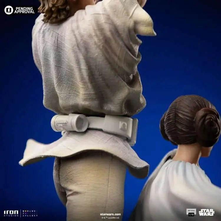 STAR WARS LUKE AND LEIA DLX 1/10 STATUE