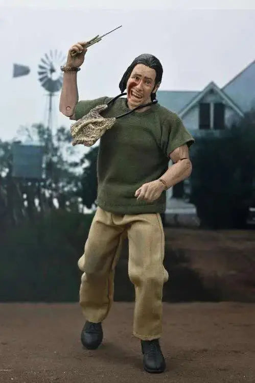 TEXAS CHAINSAW MASSACRE 50TH ANN HITCHHICKER 8 INCH CLOTHED AF
