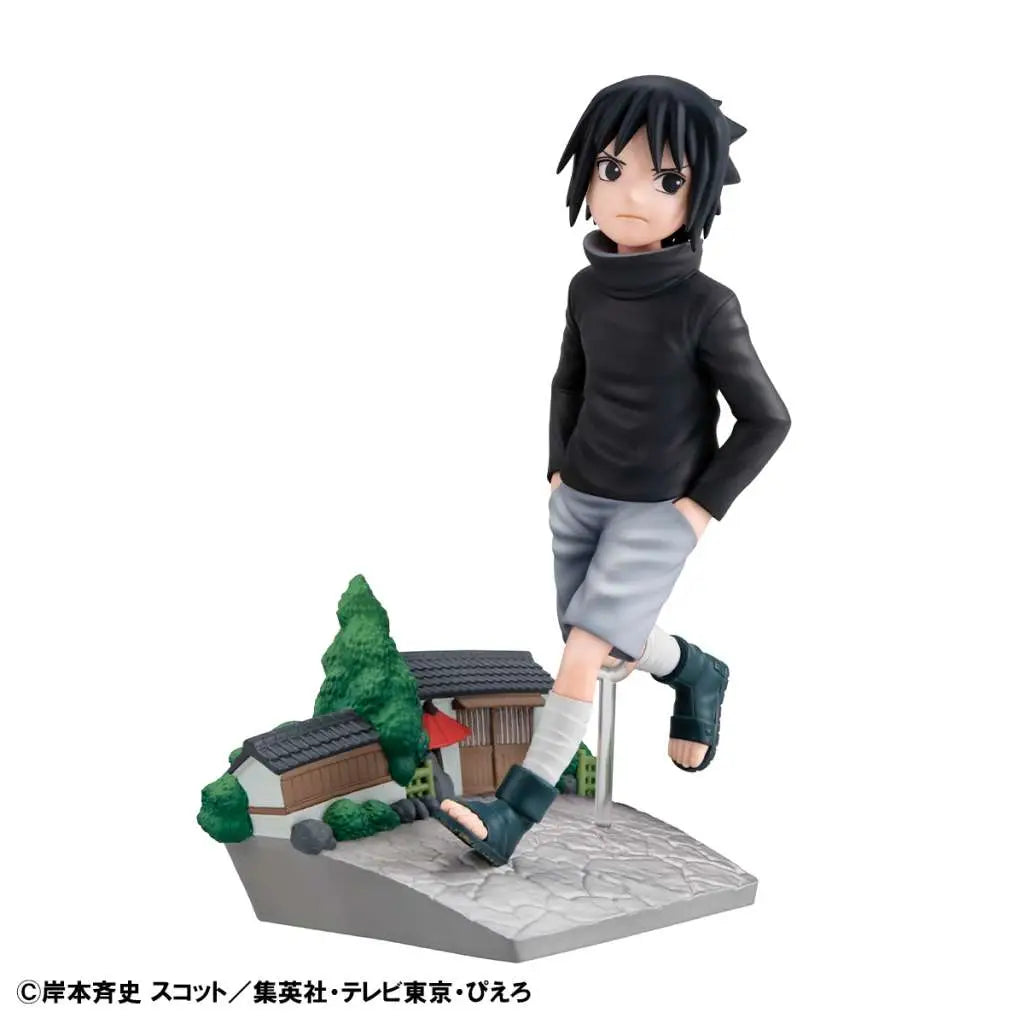 NARUTO SASUKE UCHIHA GO G.E.M. STATUE WITH GIFT