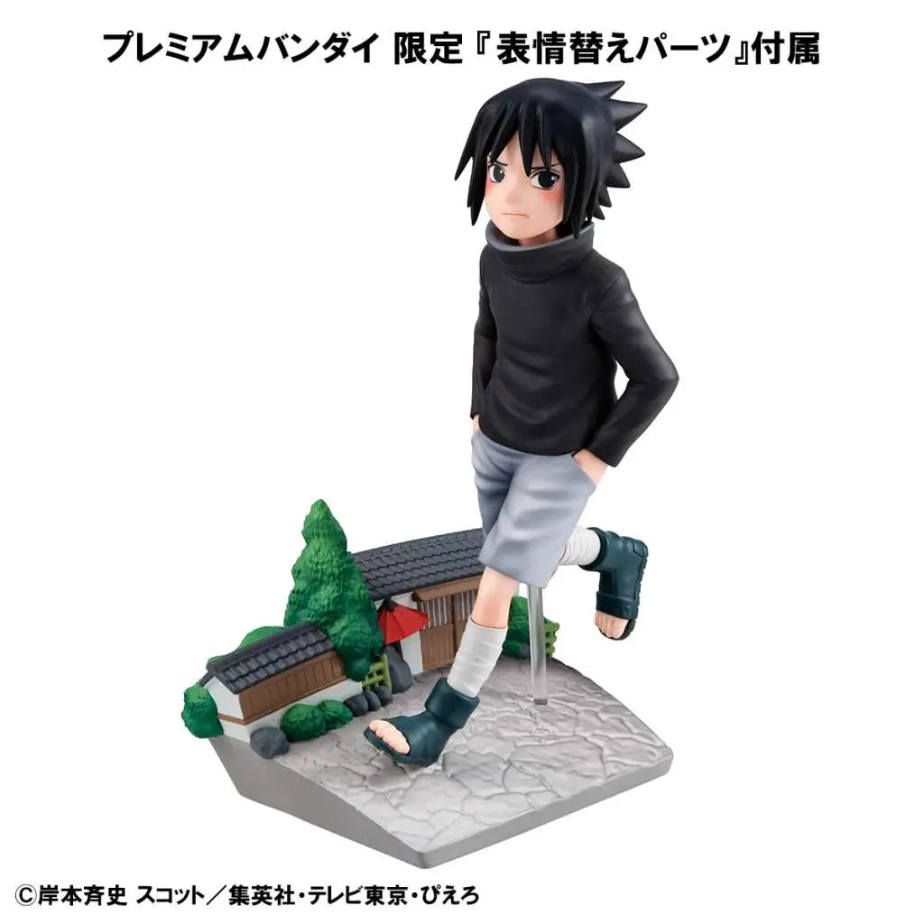 NARUTO SASUKE UCHIHA GO G.E.M. STATUE WITH GIFT