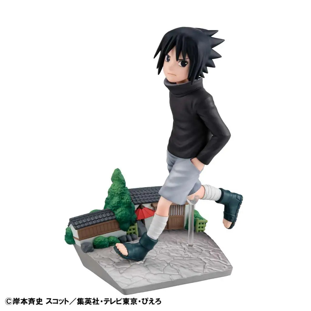 NARUTO SASUKE UCHIHA GO G.E.M. STATUE WITH GIFT