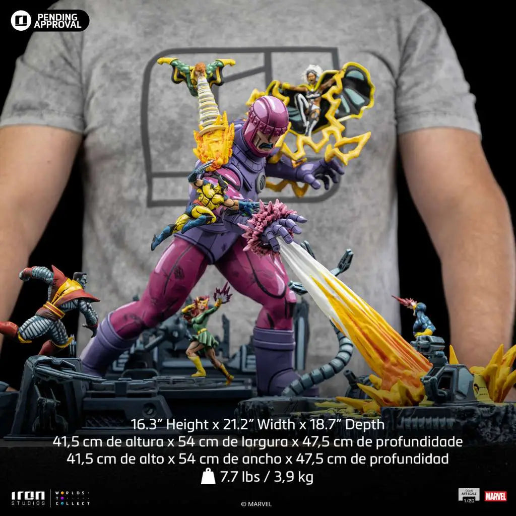 X-MEN DANGER ROOM DIORAMA A COMICS COLOR VRT DEMI ART 1/20 STATUE