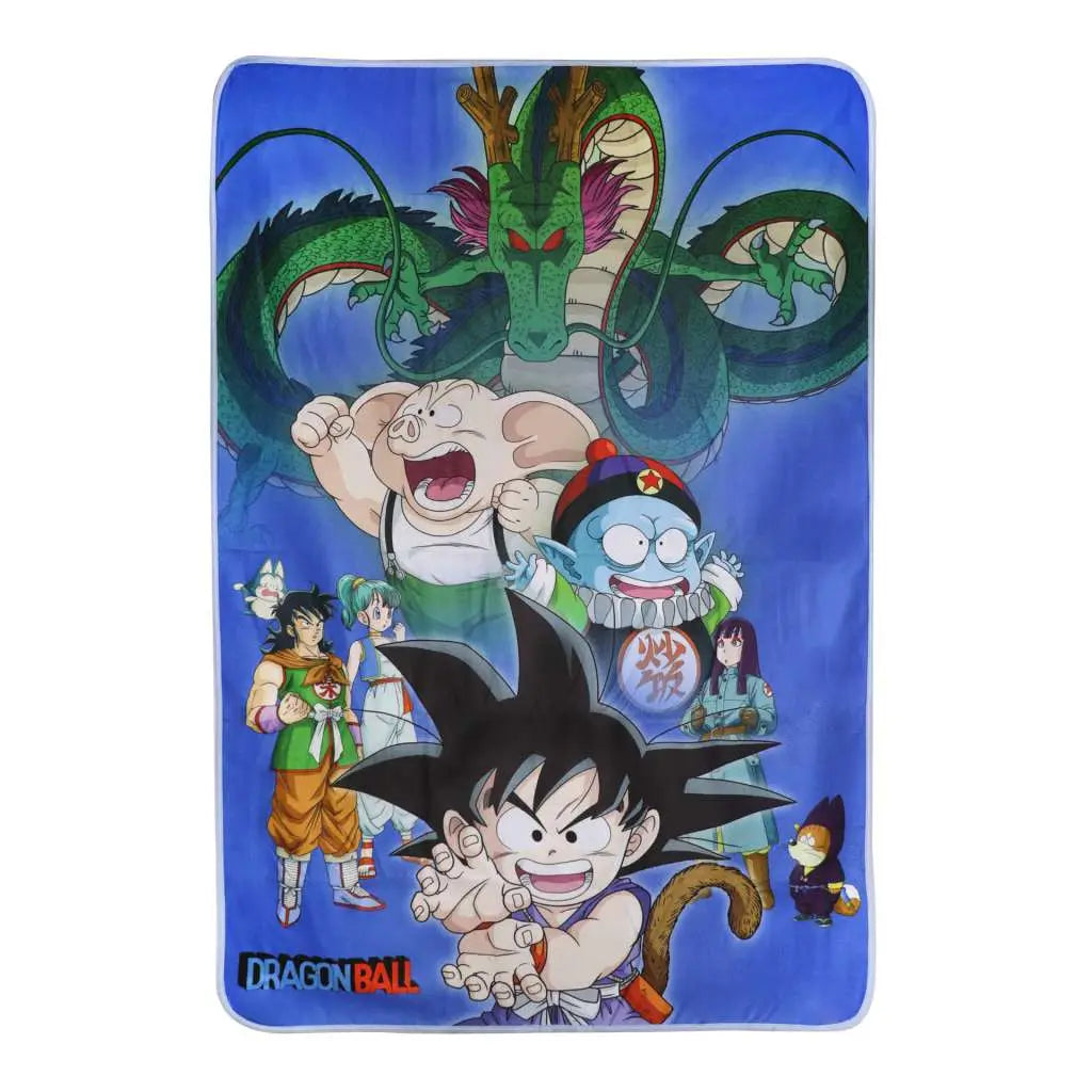 DRAGON BALL SHENRON AND HEROES 100x150CM BLANKET