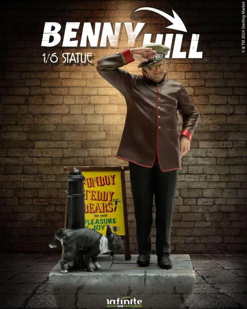BENNY HILL 1/6 SCALE STATUE