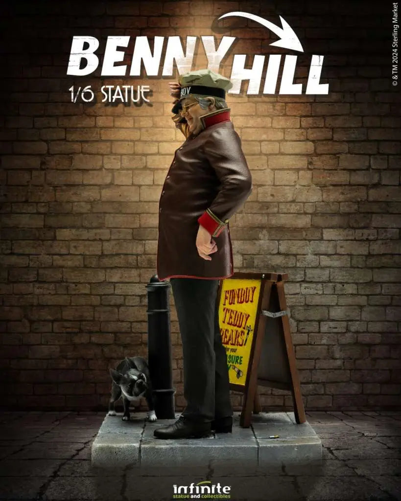 BENNY HILL 1/6 SCALE STATUE