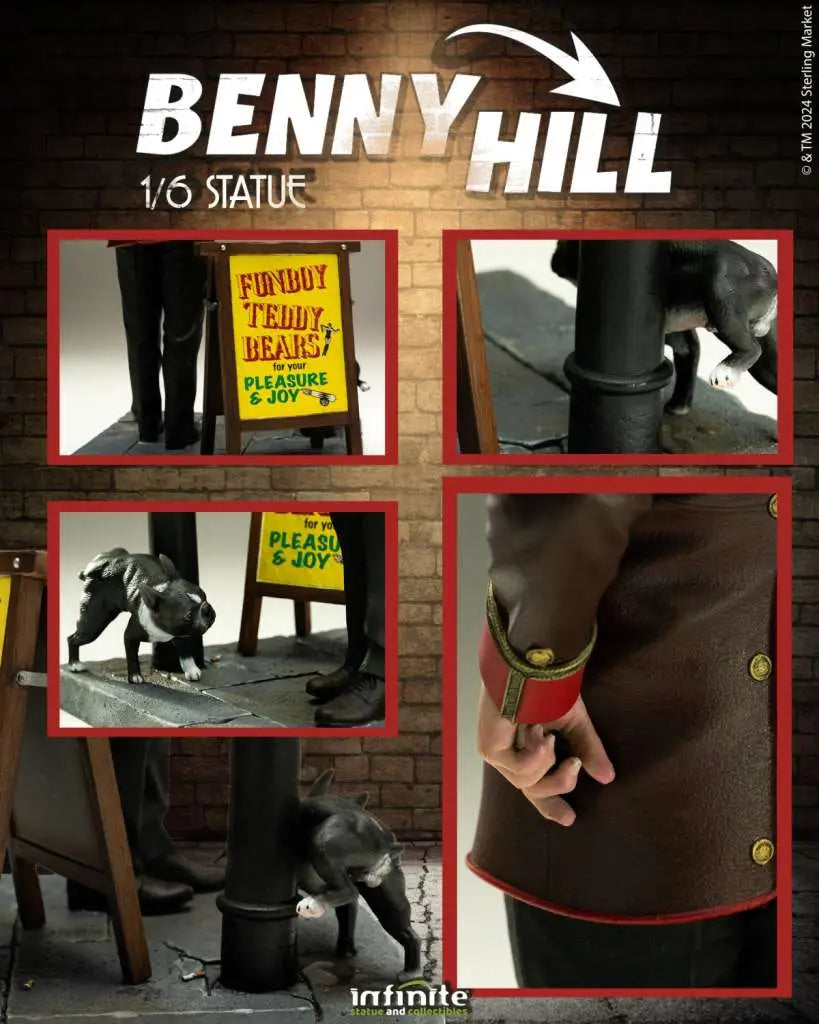 BENNY HILL 1/6 SCALE STATUE