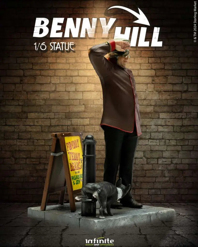 BENNY HILL 1/6 SCALE STATUE
