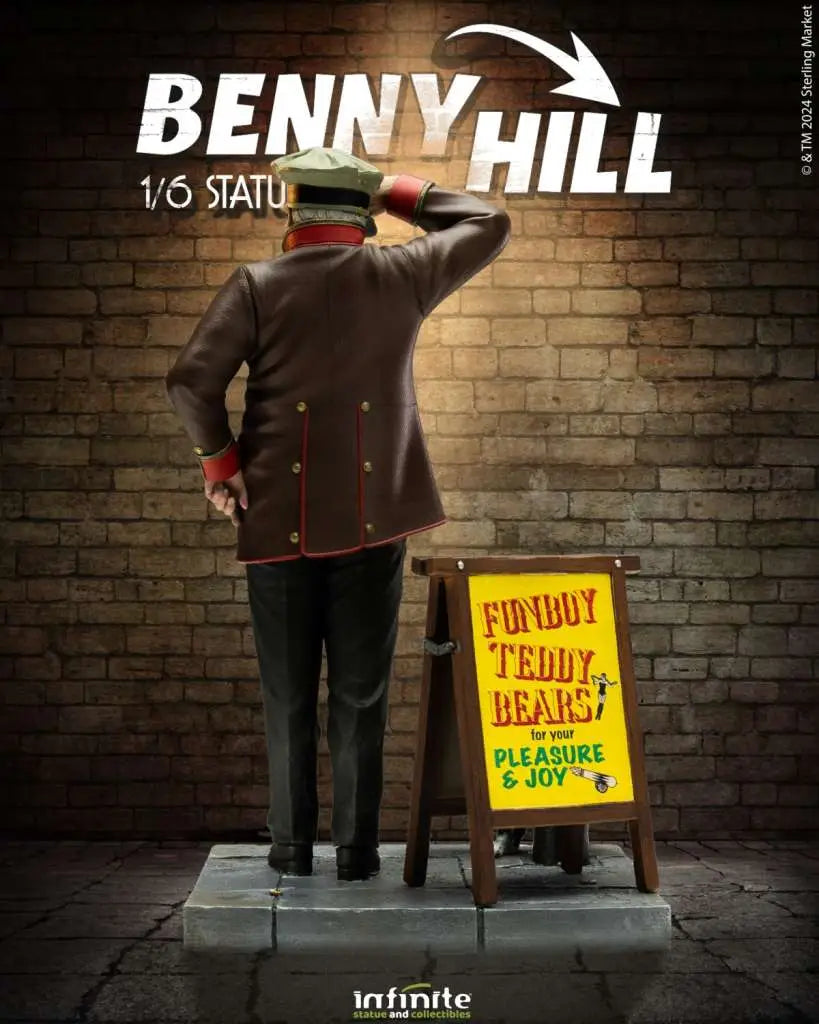 BENNY HILL 1/6 SCALE STATUE
