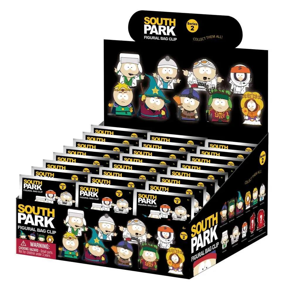 SOUTH PARK S.2 BAG CLIP BLIND BOX DISPLAY (24)