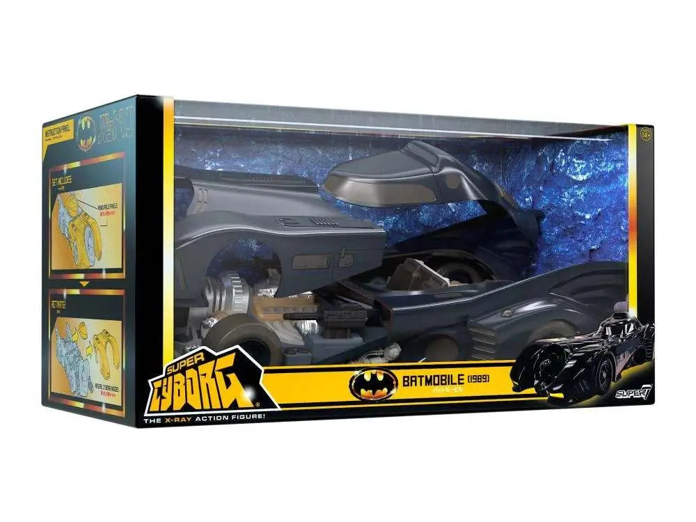 BATMAN SUPER CYBORG  BATMOBILE 1989 FULL COLOR