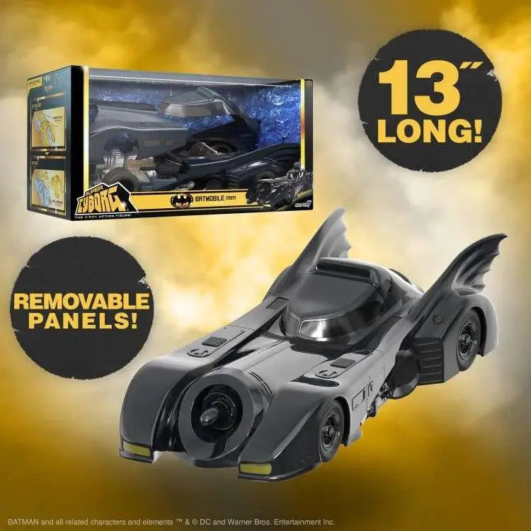 BATMAN SUPER CYBORG  BATMOBILE 1989 FULL COLOR