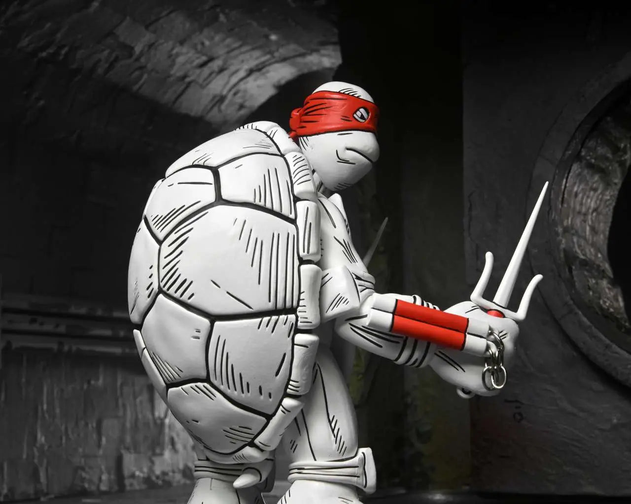TEENAGE MUTANT NINJA TURTLES MIRAGE B&W FIRST TURTLES 2PACK AF