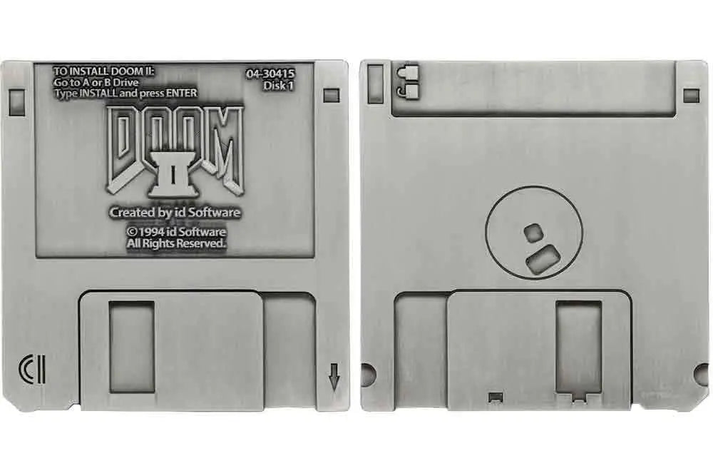 DOOM 2 FLOPPY DISK LIMITED EDITION REPLICA