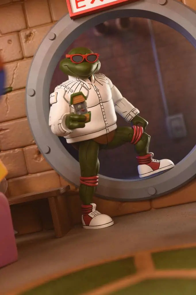 TMNT CARTOON PUNK LEO & PUNK RAPH 2PACK AF