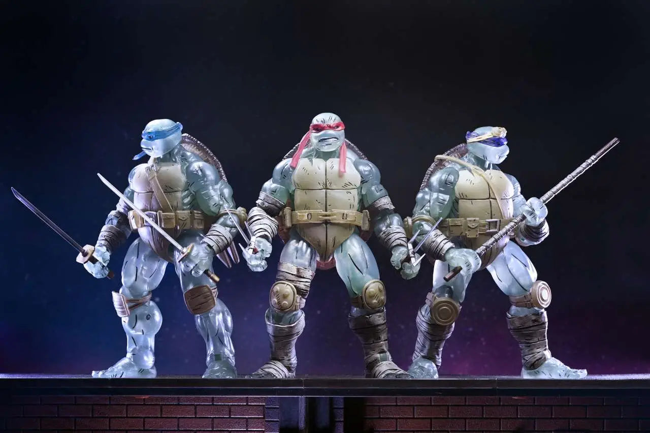 TMNT LAST RONIN GHOST BROTHERS 3PACK AF