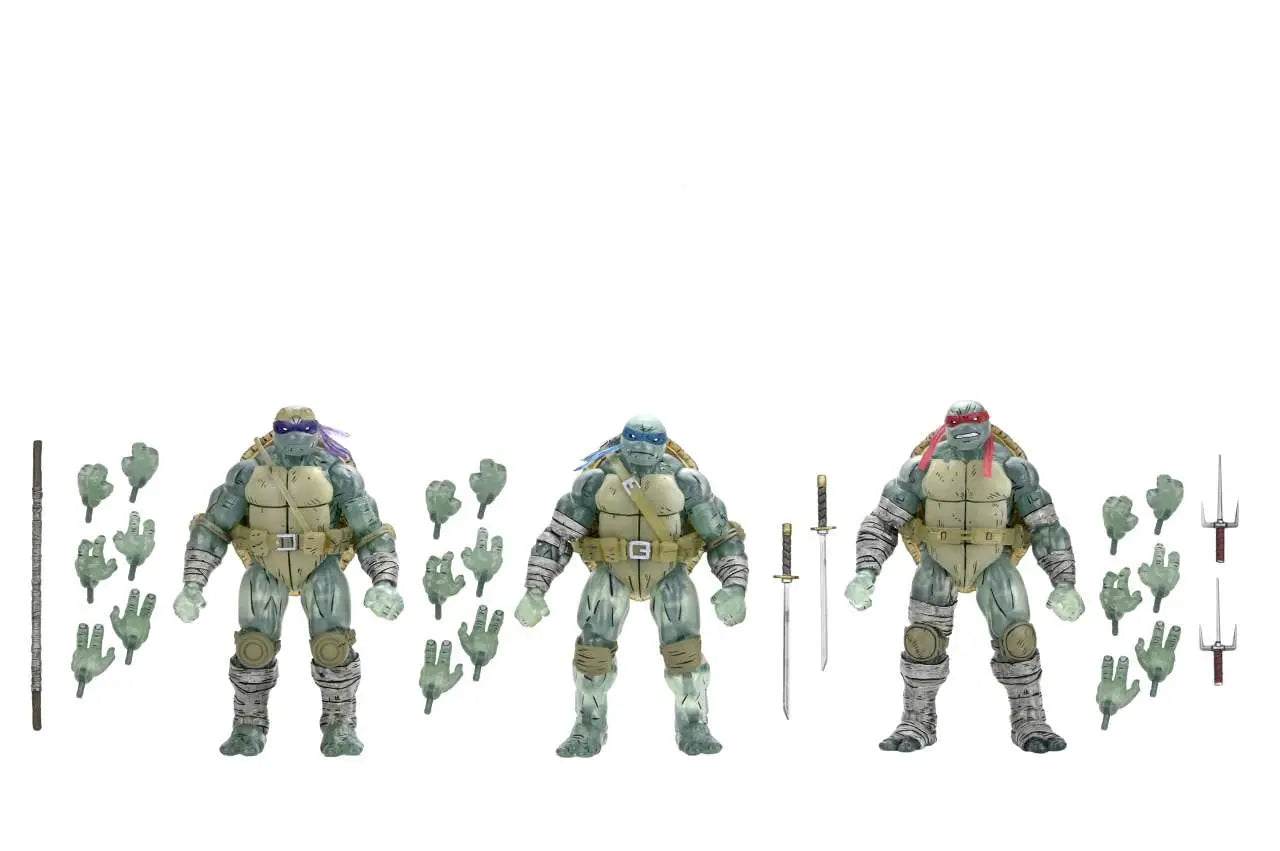 TMNT LAST RONIN GHOST BROTHERS 3PACK AF