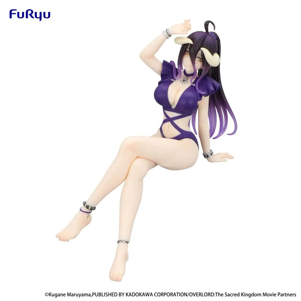 OVERLORD ALBEDO SWIMSUIT DARK PURPLE NOODLE STOPPER FIG