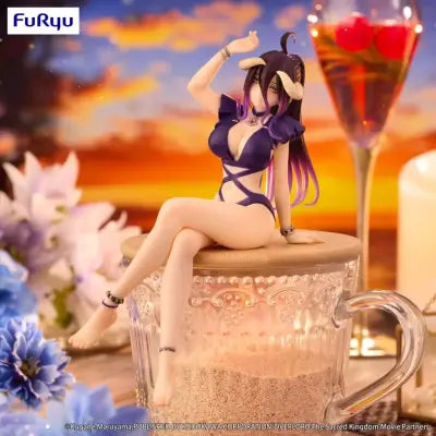 OVERLORD ALBEDO SWIMSUIT DARK PURPLE NOODLE STOPPER FIG