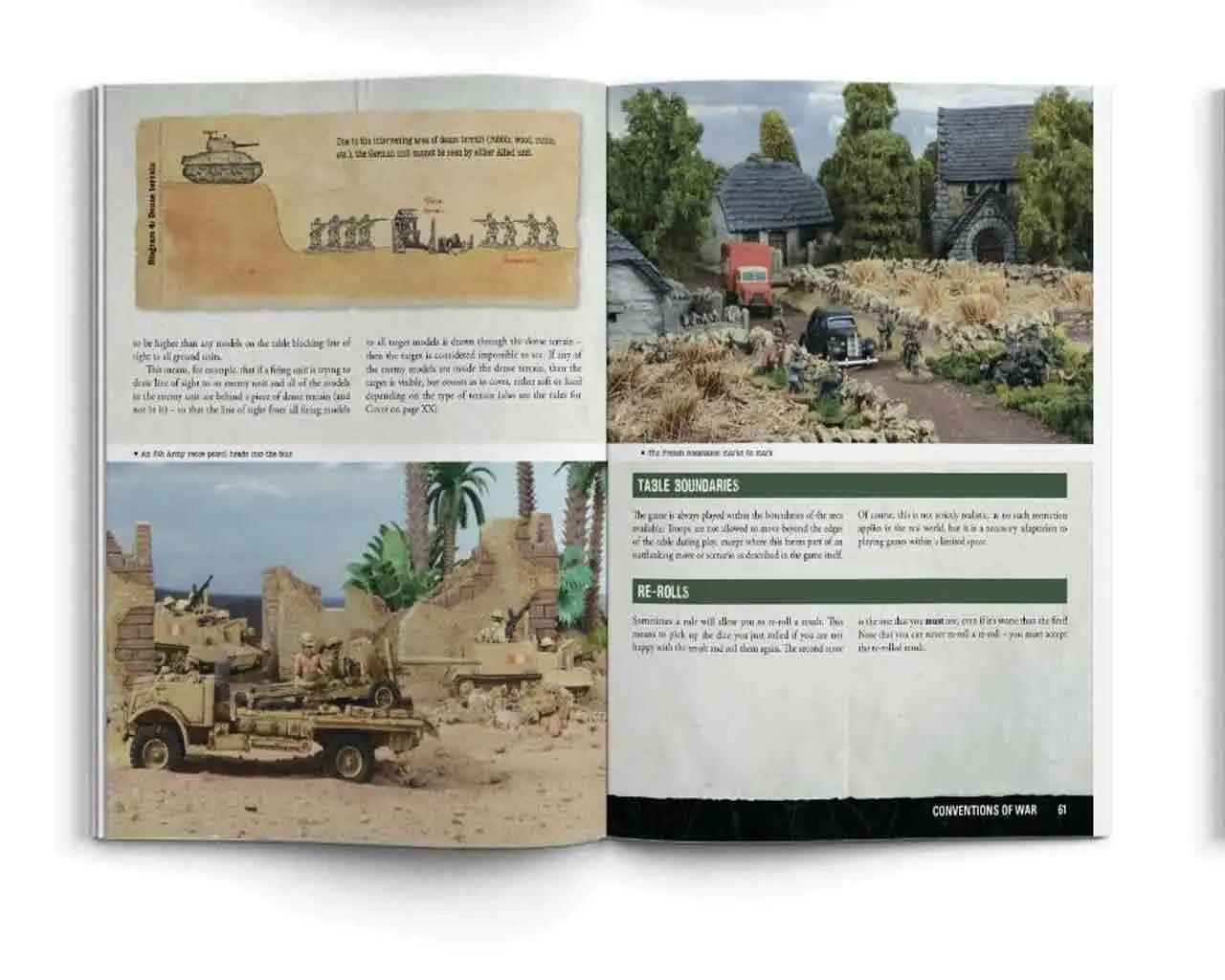 BOLT ACTION 3RD EDITION RULEBOOK ENGLISH