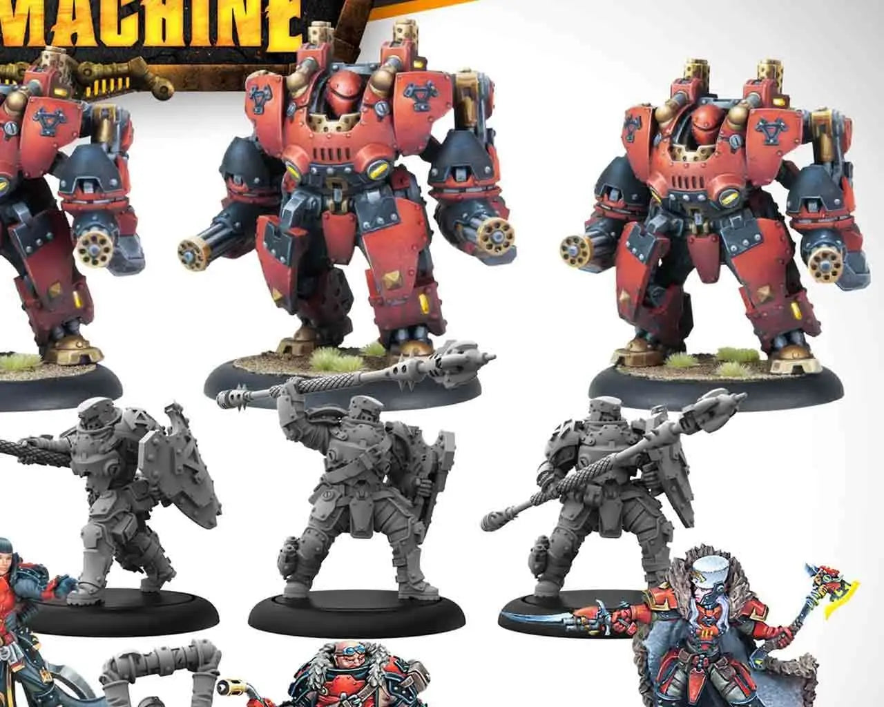 WARMACHINE KHADOR WINTER KORPS AUXILIARY EXPANSION