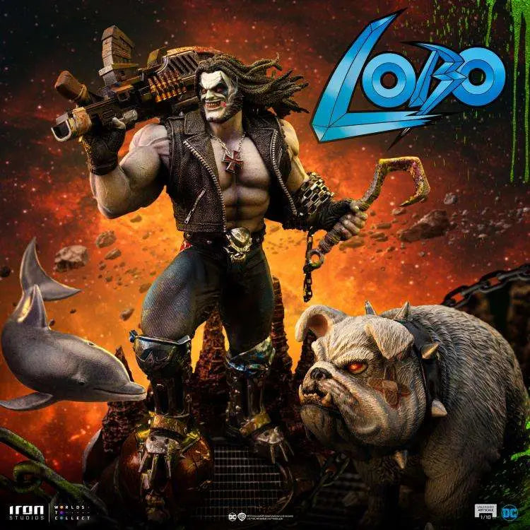 DC COMICS LOBO UNLEASHED 1/10 STATUE