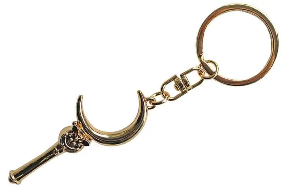 SAILOR MOON MOON STICK 3D METAL KEYCHAIN