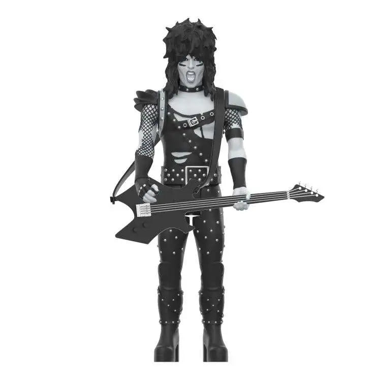 MOTLEY CRUE REACTION NIKKI SIXX SHOUT AT THE DEVIL B&W FIGURE