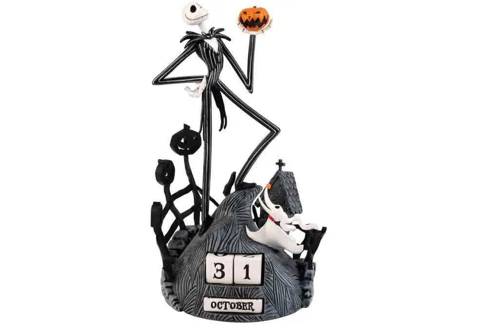 THE NIGHTMARE BEFORE CHRISTMAS JACK FIGURE 3D PERPETUAL CALENDAR